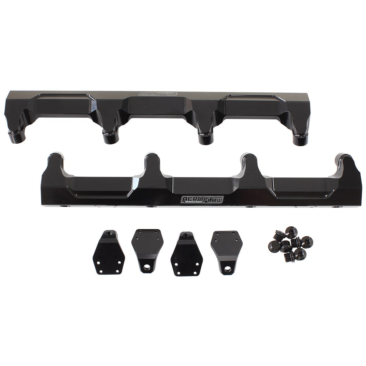 LSA Billet Fuel Rails - Aeroflow - Black, Blue, Red or Polished (Select model)